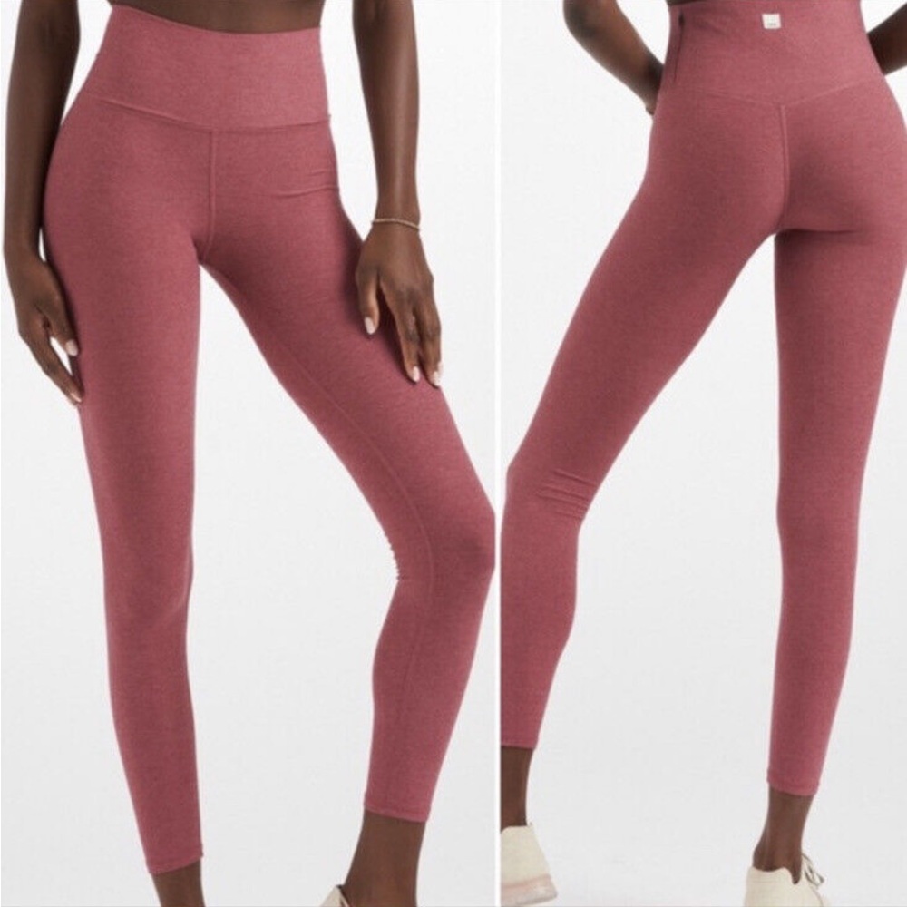 Vuori Women's Leggings in Dusty Rose